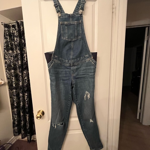Old Navy Maternity Overalls size 0 Long - Picture 6 of 6